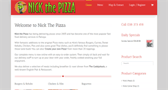 Desktop Screenshot of nickthepizza.com